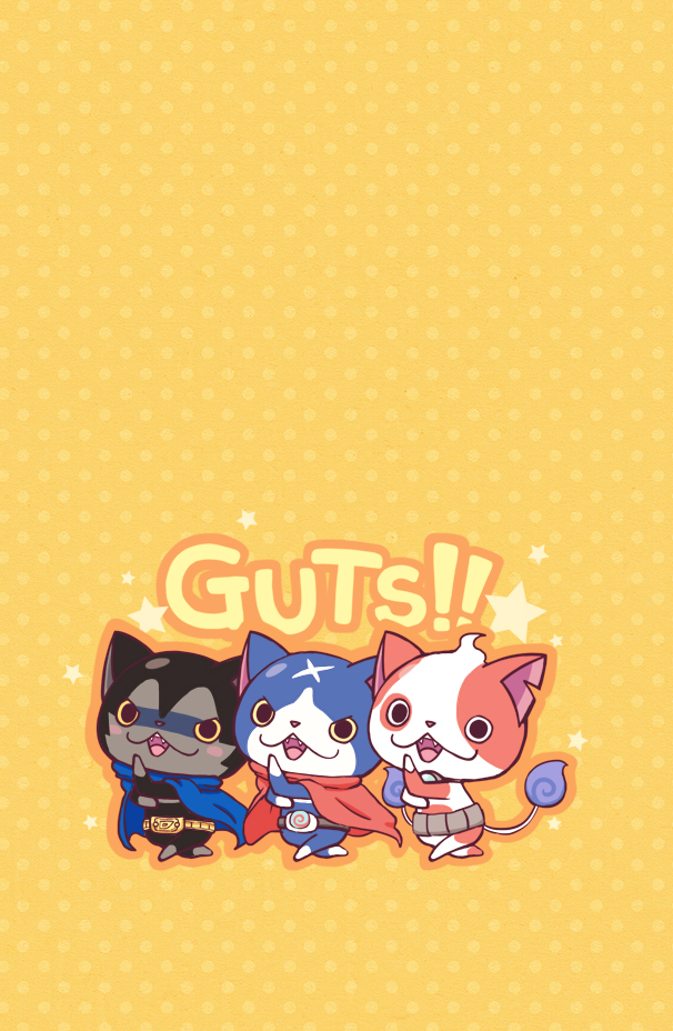 fuyunyan, buchinyan, and darknyan (youkai watch and 1 more) drawn by chuno
