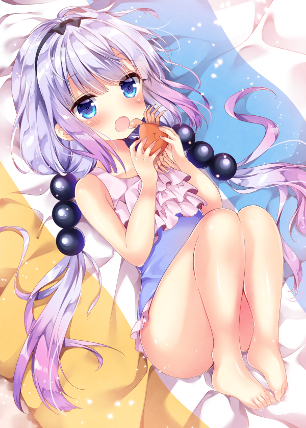 kanna kamui (kobayashi-san chi no maidragon) drawn by nogi_takayoshi