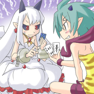 pram and alexander's sister (phantom kingdom) drawn by karina