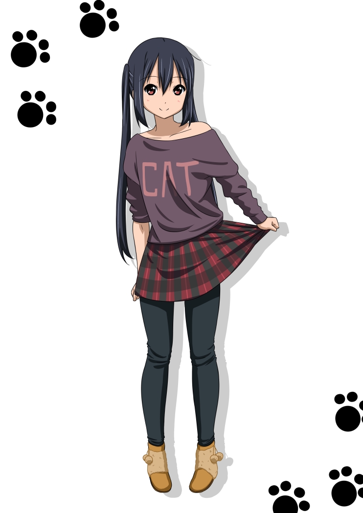 nakano azusa (k-on!) drawn by oku_no_shi