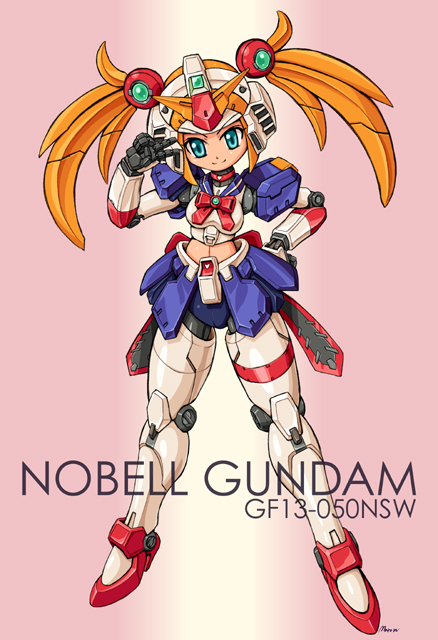 nobel gundam (gundam and 1 more) drawn by maro-n