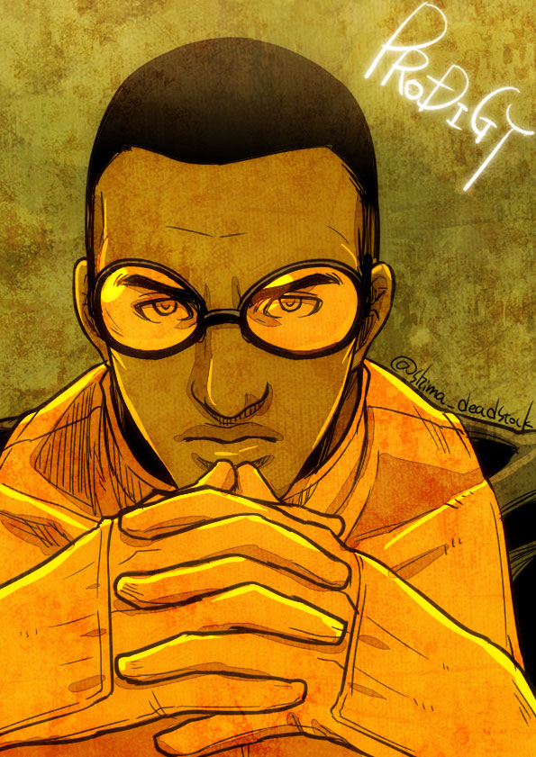 prodigy and david alleyne (marvel) drawn by shima_deadstock