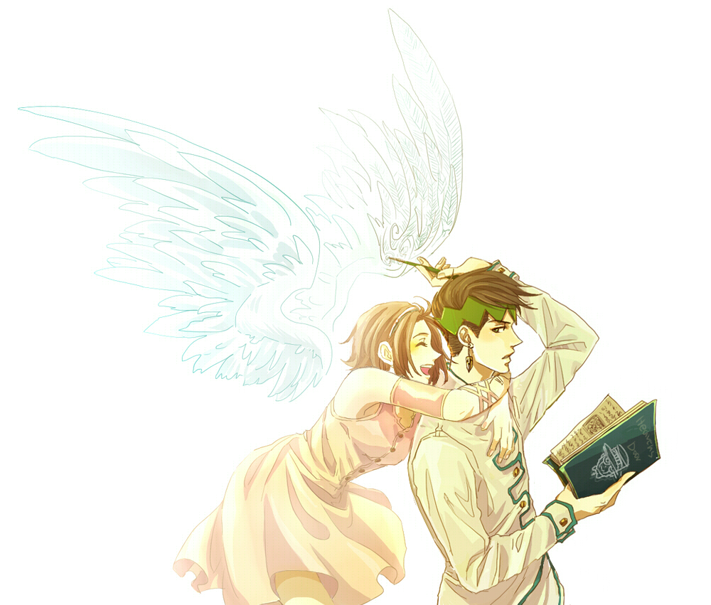 Kishibe Rohan And Sugimoto Reimi Jojo No Kimyou Na Bouken Drawn By Arakinoko Danbooru Kishibe Rohan And Sugimoto Reimi Jojo No Kimyou Na Bouken Drawn By Arakinoko Danbooru