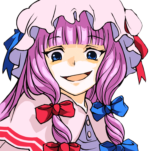 patchouli knowledge and suiseiseki (touhou and 1 more) drawn by goldregen