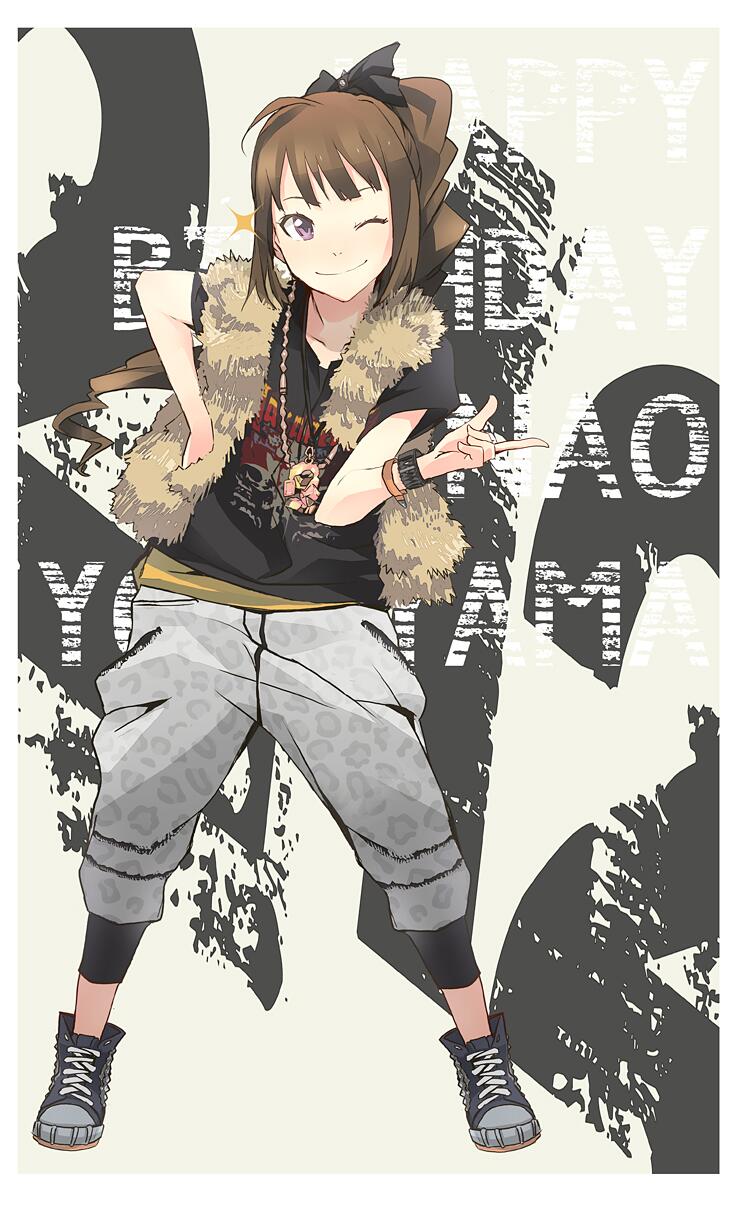 yokoyama nao (idolmaster and 1 more) drawn by yoshito