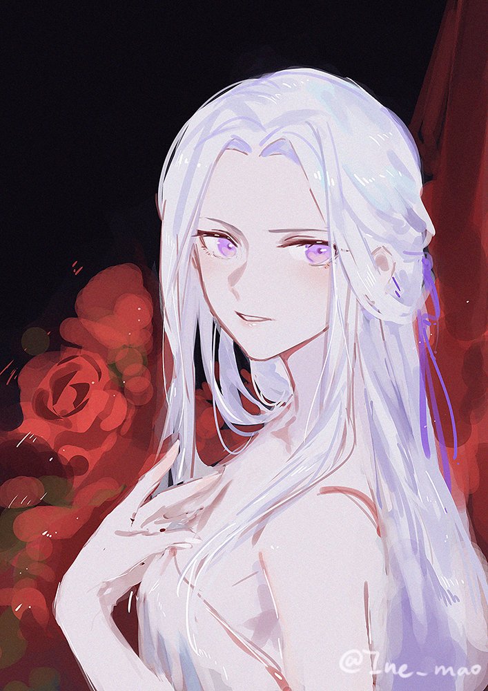 edelgard von hresvelg (fire emblem and 1 more) drawn by mo_(ine_mao)