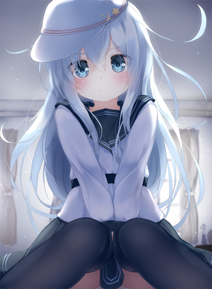 hibiki and verniy (kantai collection) drawn by gengetsu_chihiro