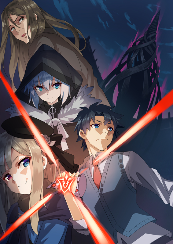 fujimaru ritsuka, waver velvet, reines el-melloi archisorte, lord el-melloi ii, and gray (fate and 1 more) drawn by gia_kon