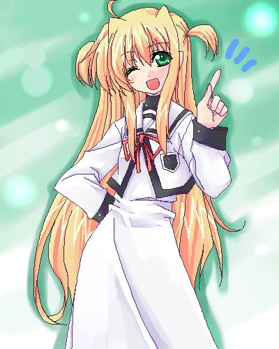 arisa bunnings (lyrical nanoha and 1 more) drawn by ichino