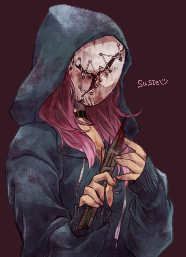 the legion and susie lavoie (dead by daylight) drawn by jun_(junxjunx)