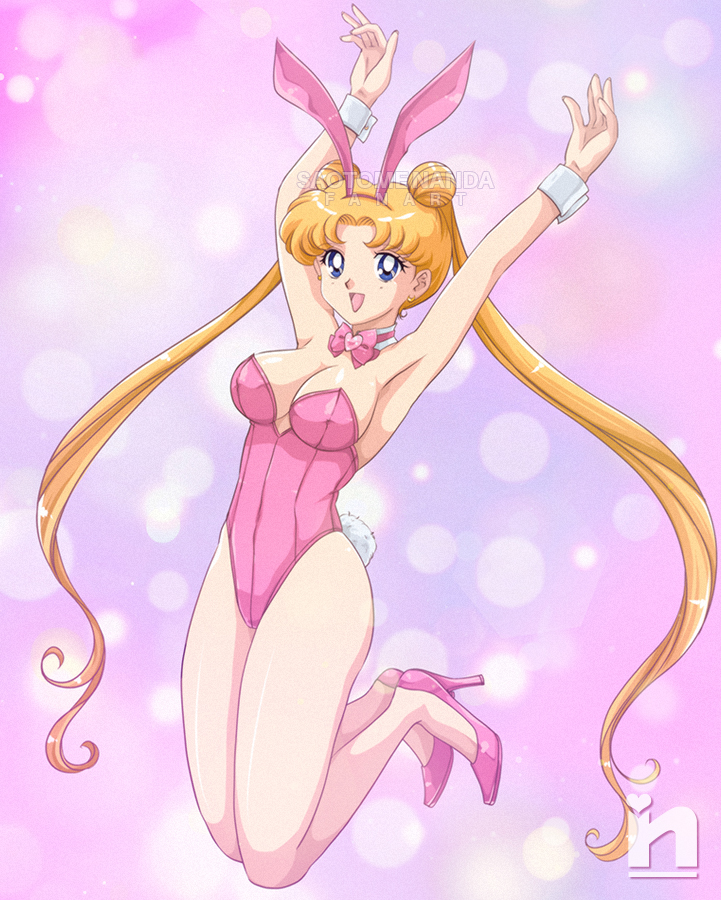 tsukino usagi (bishoujo senshi sailor moon) drawn by saotome_nanda