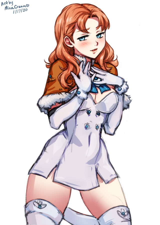 annette fantine dominic (fire emblem and 1 more) drawn by mina_cream