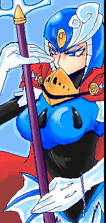 splash woman (mega man and 1 more) drawn by tyunntyunn