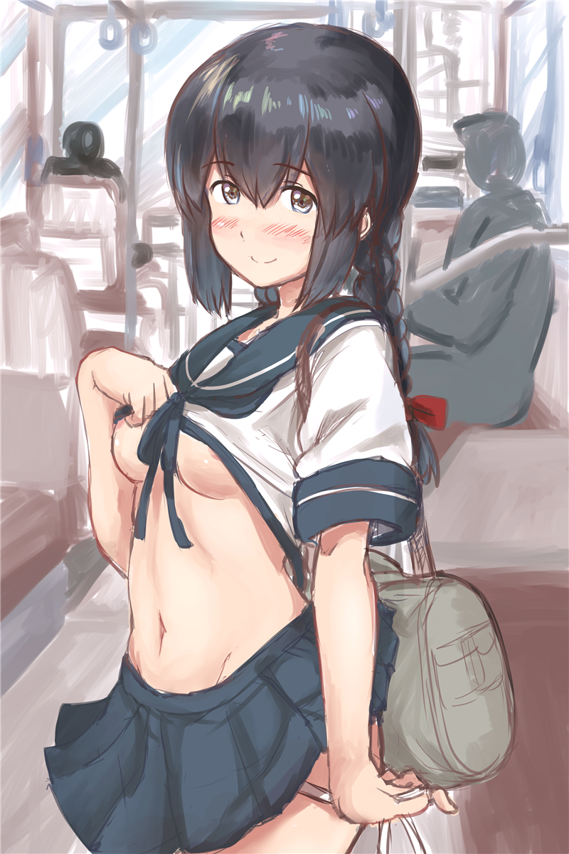 isonami (kantai collection) drawn by ichikawa_feesu