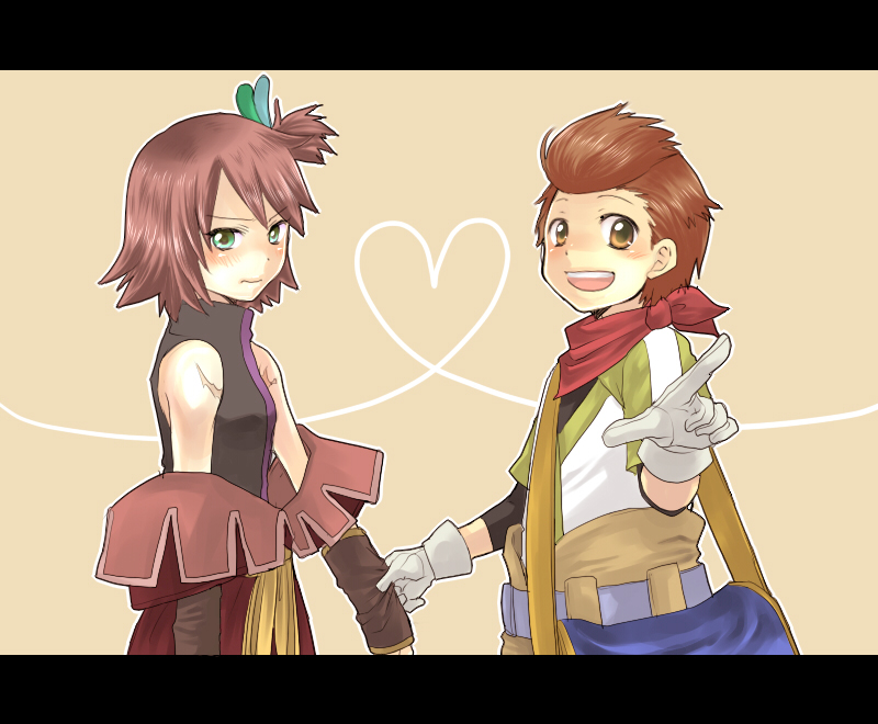 karol capel and nan (tales of and 1 more) drawn by minoharu
