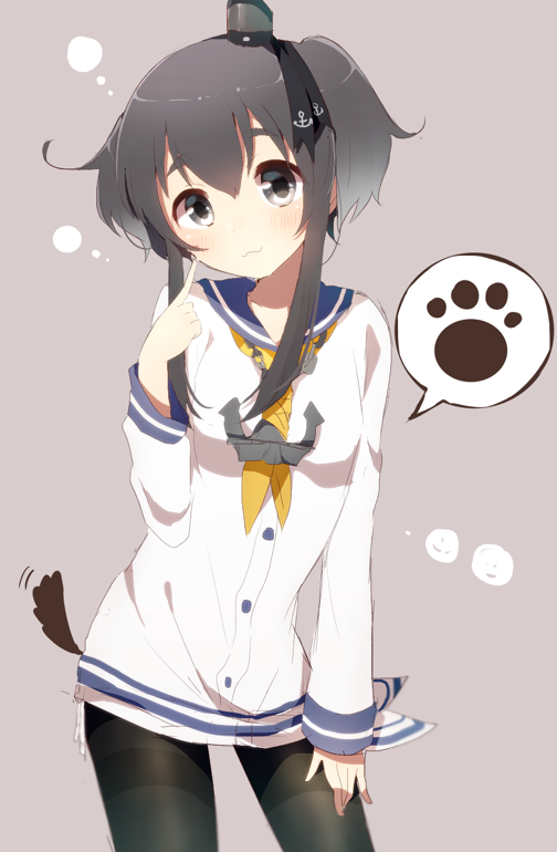 tokitsukaze (kantai collection) drawn by harusawa