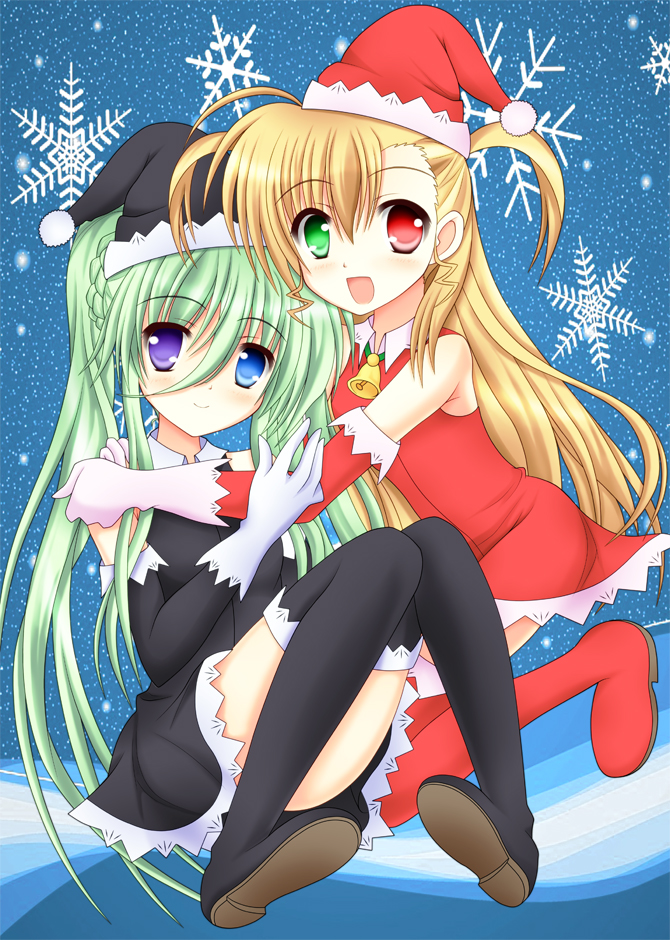 vivio and einhard stratos (lyrical nanoha and 1 more) drawn by raikkonen713