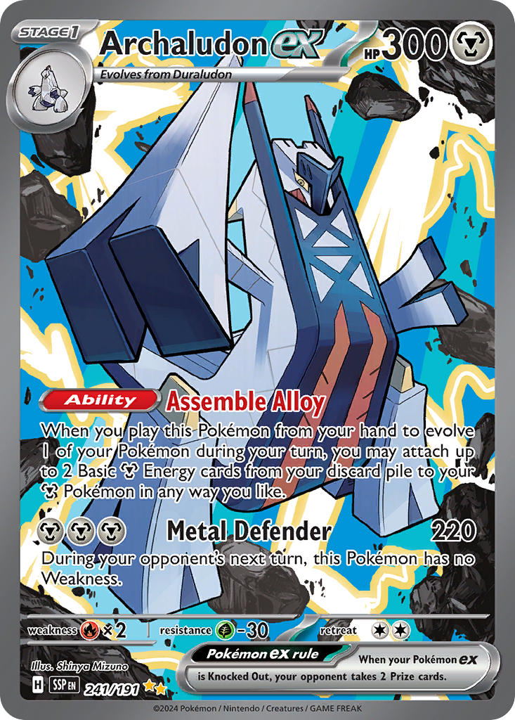 duraludon and archaludon (pokemon and 1 more) drawn by mizuno_shinya
