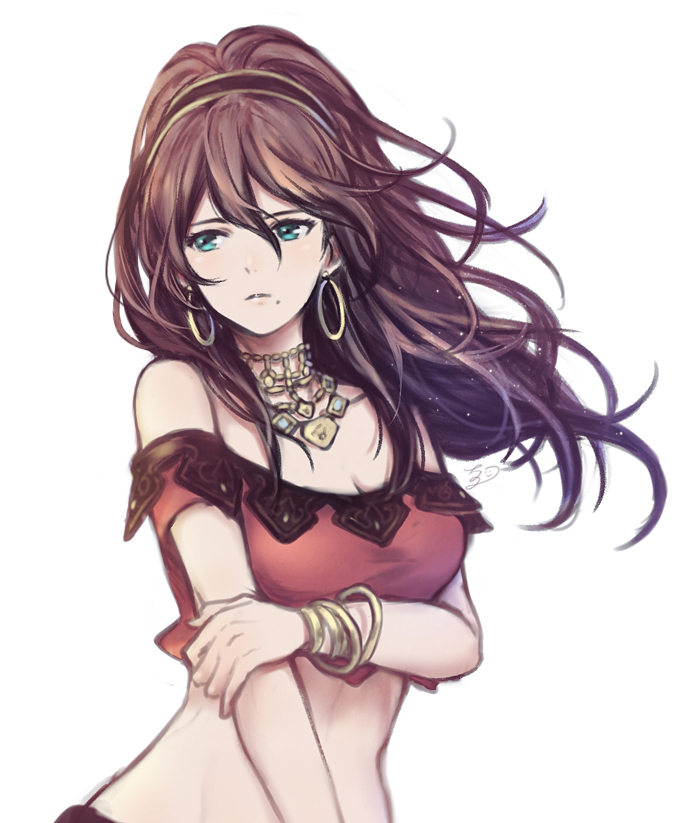 primrose azelhart (octopath traveler and 1 more) drawn by chizu_(fiute)