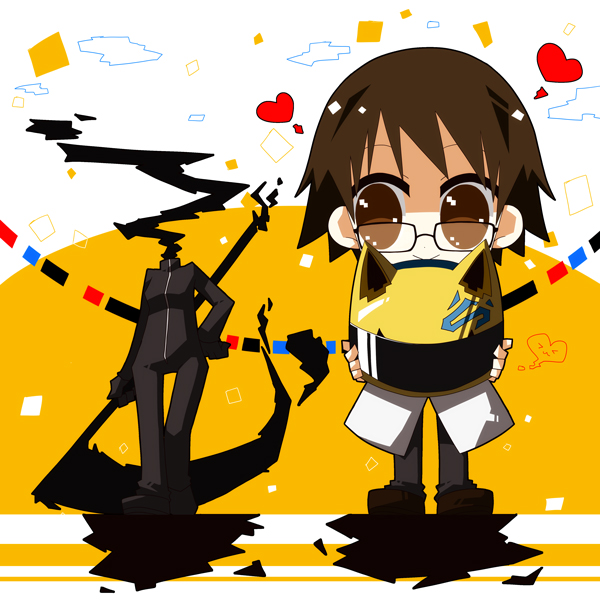 celty sturluson and kishitani shinra (durarara!!) drawn by eriko_(chika)