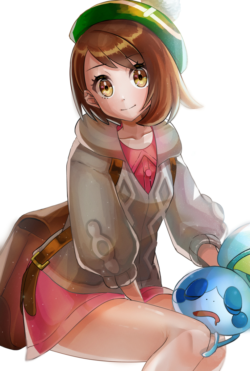 gloria and sobble (pokemon and 1 more) drawn by setta_shu
