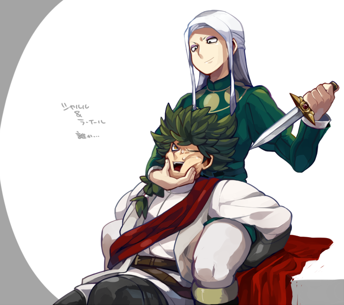 charles vii and la hire (inazuma eleven and 2 more) drawn by motojima_hakka