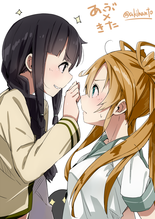 kitakami, ooi, abukuma, and kitakami kai ni (kantai collection) drawn by akiha_(attract)