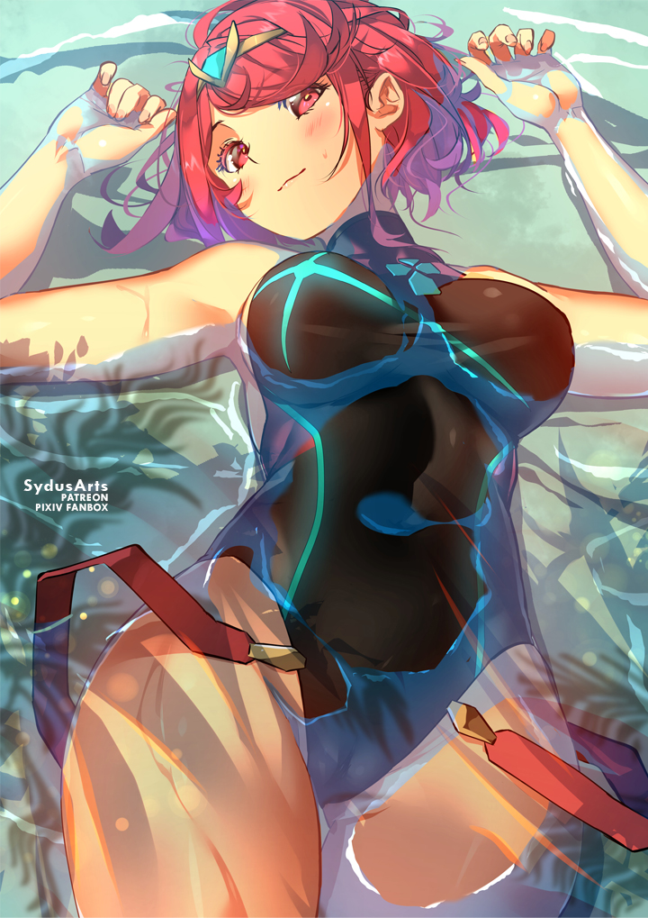 pyra (xenoblade chronicles and 1 more) drawn by sydus