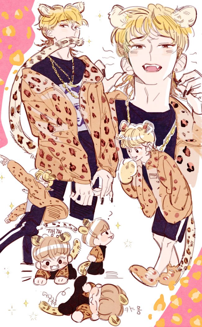 chen (real life and 1 more) drawn by langmanpanda