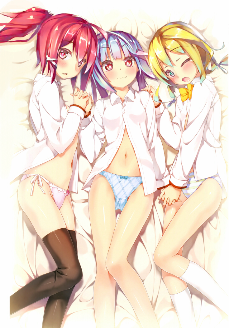 i-19, i-8, and i-168 (kantai collection) drawn by wattsu