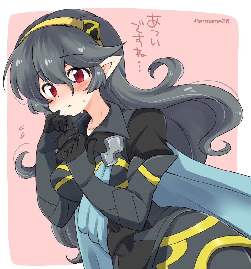 female corrin (fire emblem and 1 more) drawn by eromame