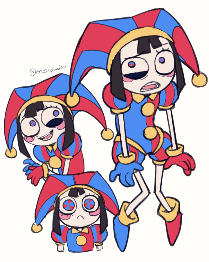 pomni (the amazing digital circus) drawn by do_m_kaeru