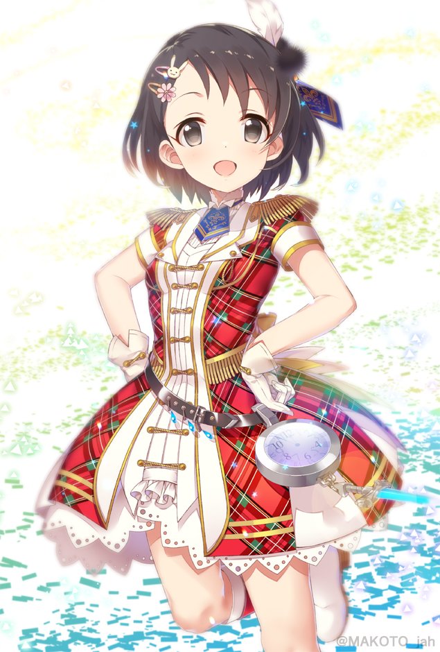 sasaki chie (idolmaster and 2 more) drawn by mizuki_makoto