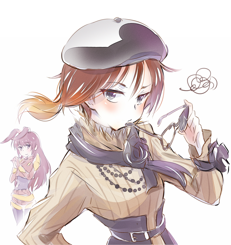 velvet scarlatina and coco adel (rwby) drawn by iesupa