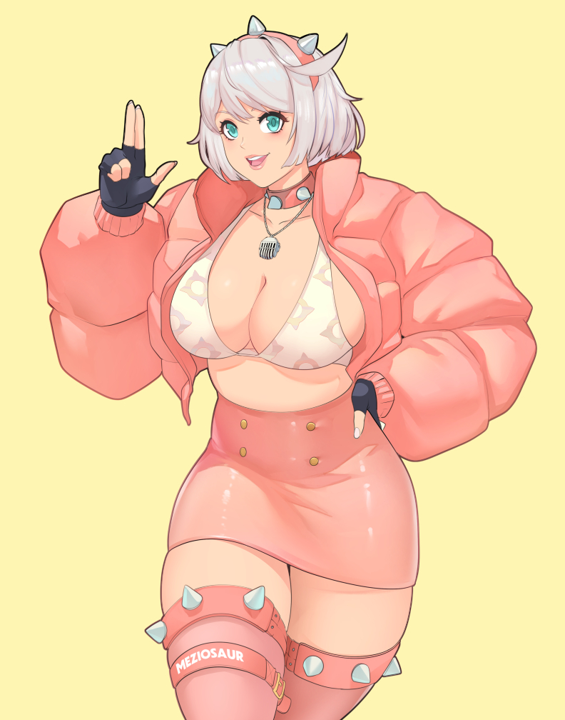 elphelt valentine (guilty gear and 1 more) drawn by meziosaur