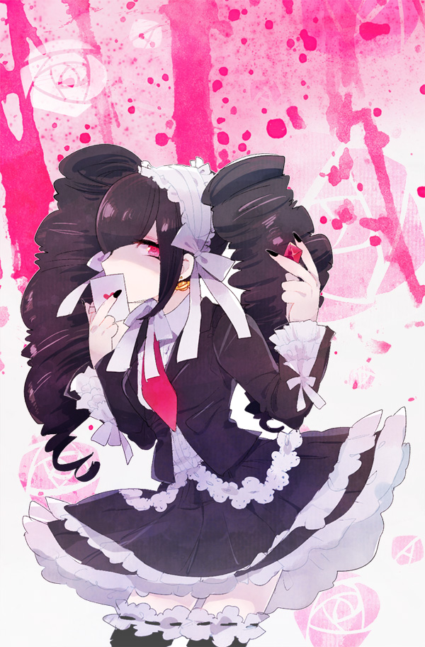 celestia ludenberg (danganronpa and 1 more) drawn by miyako_(xxxbibit)