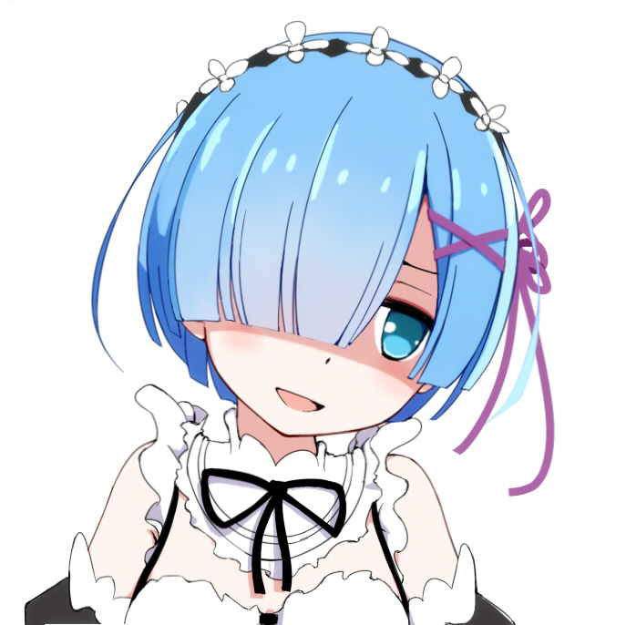 rem (re:zero kara hajimeru isekai seikatsu) drawn by kearful
