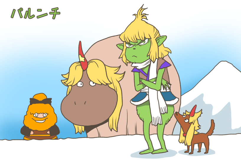 mizuhashi parsee, hoshiguma yuugi, kurodani yamame, the grinch, max, and 2 more (touhou and 1 more) drawn by onikobe_rin