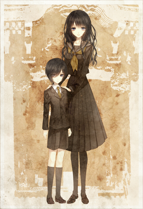 haibara sakuya and haibara you (fatal frame and 1 more) drawn by yusa_tk74