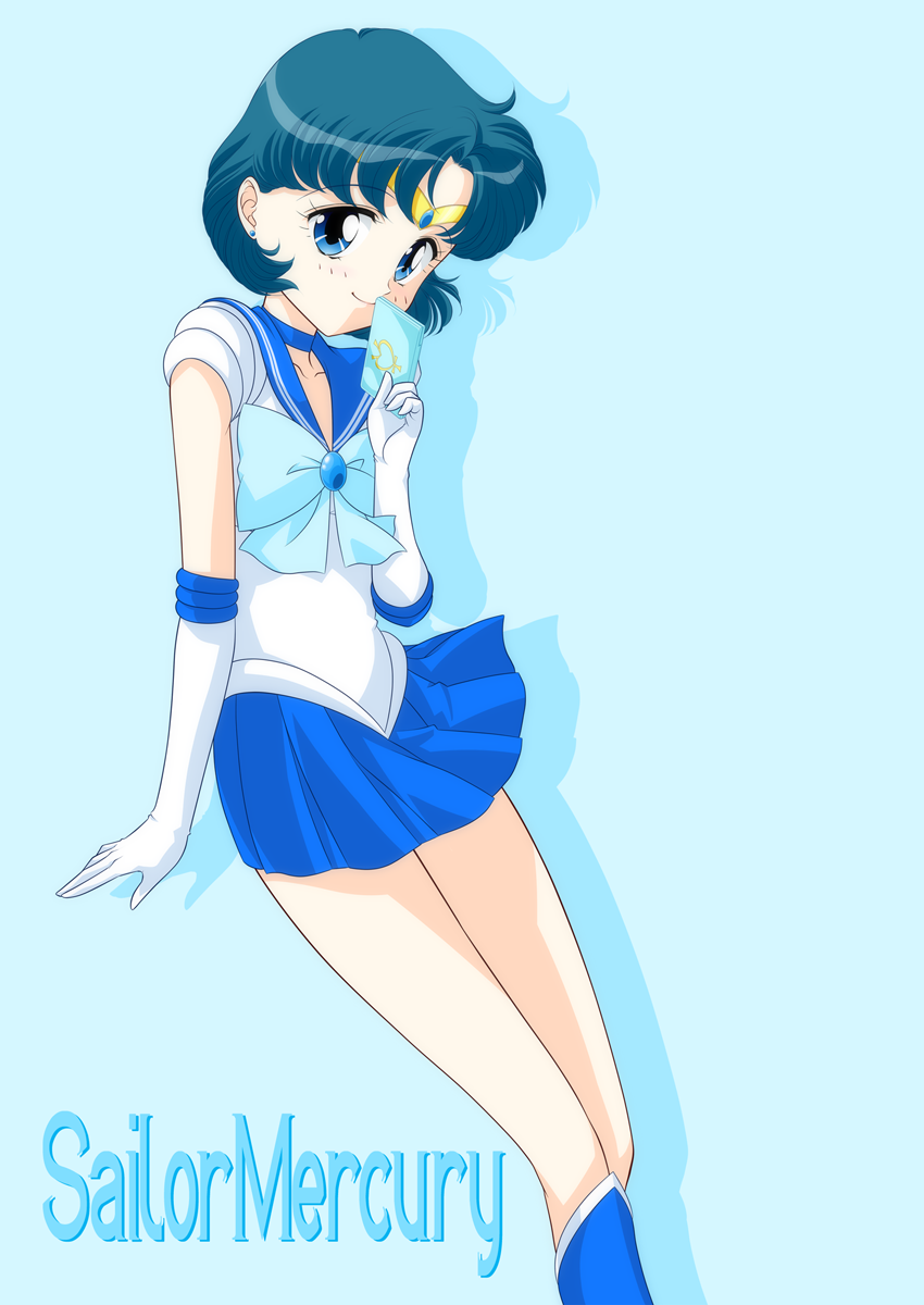 mizuno ami and sailor mercury (bishoujo senshi sailor moon) drawn by seegeeq