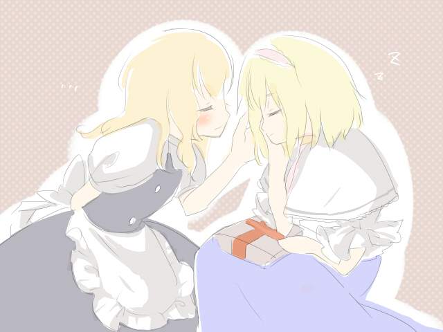 kirisame marisa and alice margatroid (touhou) drawn by yuki_toxun