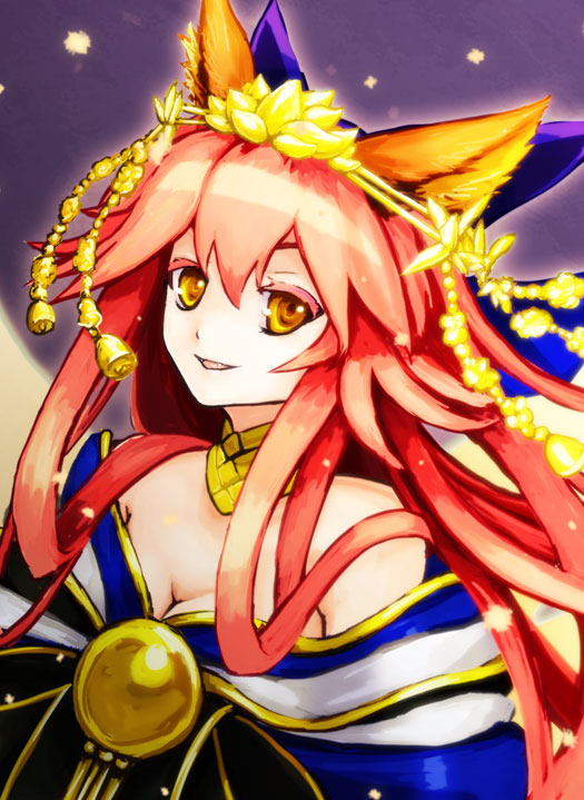 tamamo and tamamo no mae (fate and 2 more) drawn by chagara