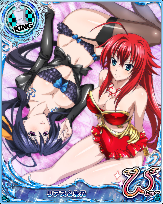 rias gremory and himejima akeno (high school dxd and 1 more)