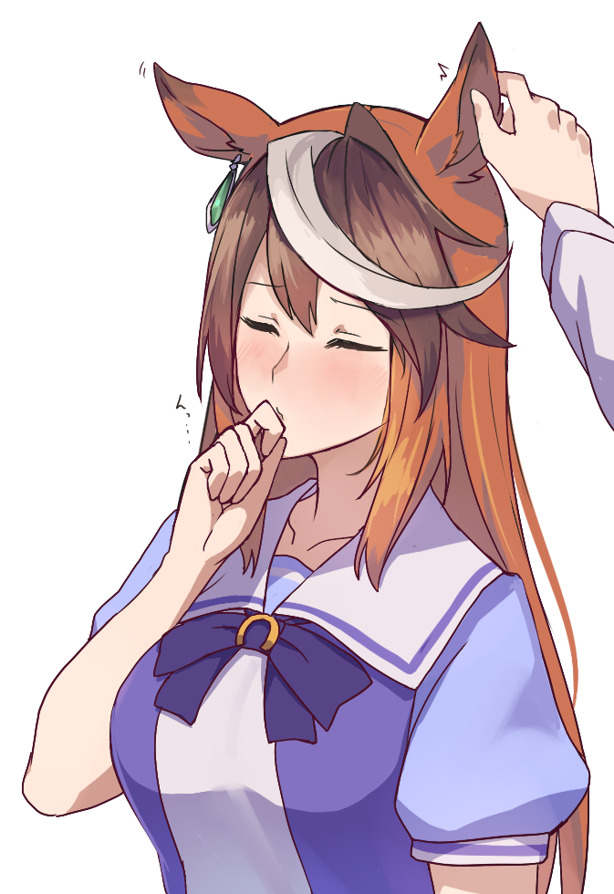 trainer and symboli rudolf (umamusume) drawn by kusanagi_kaoru