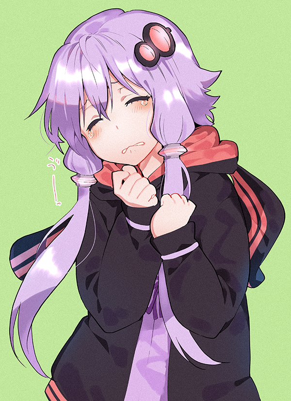 yuzuki yukari (vocaloid and 1 more) drawn by oono_imo