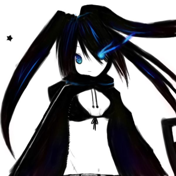 black rock shooter (black rock shooter) drawn by yamasaki_tomoya