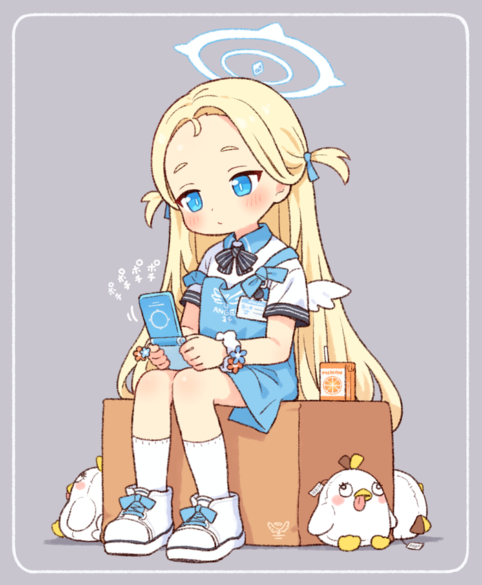 peroro and sora (blue archive) drawn by onyhakase