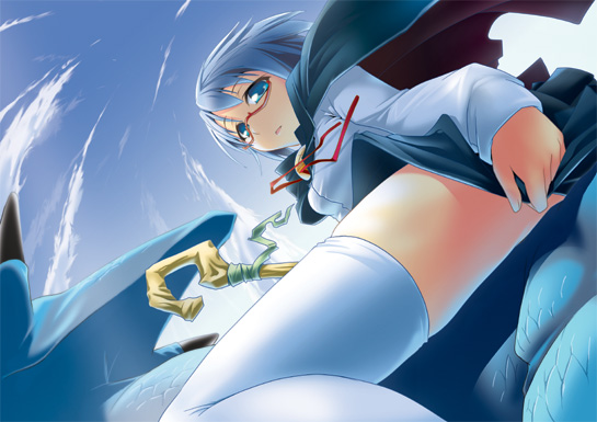 tabitha and sylpheed (zero no tsukaima) drawn by nilitsu
