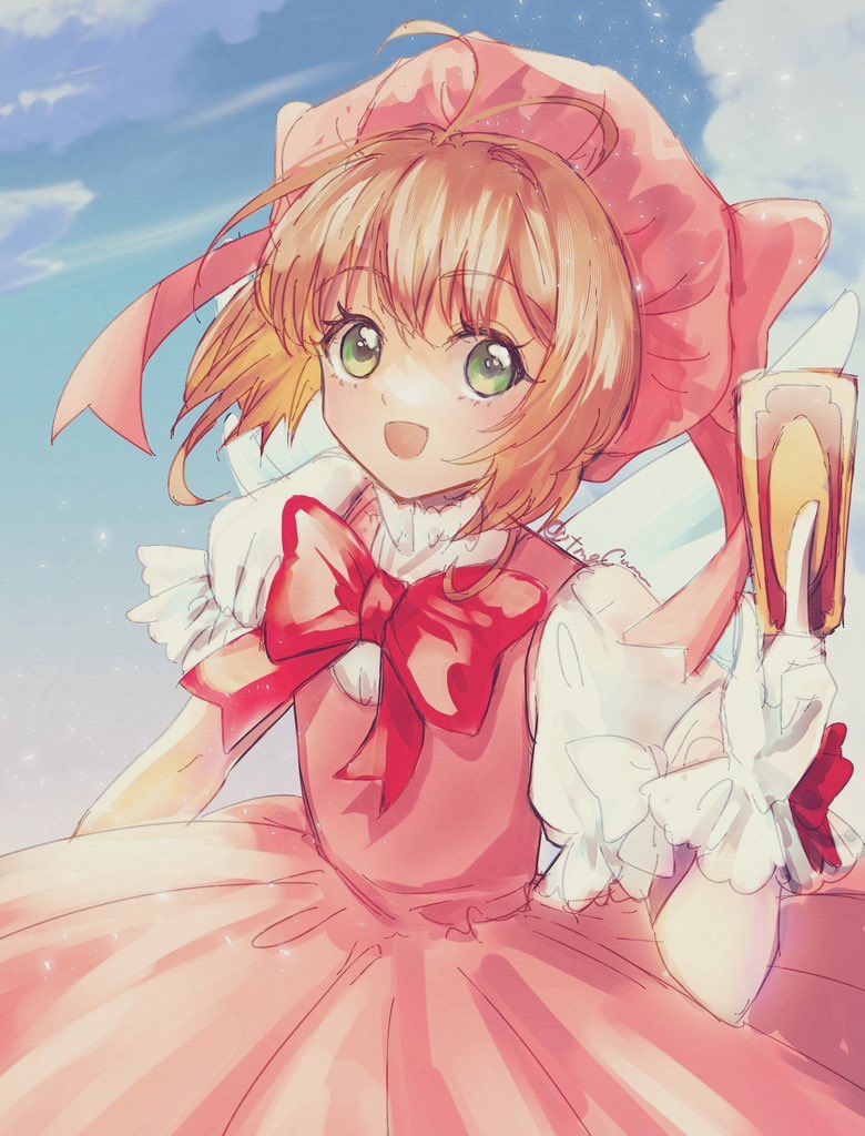 kinomoto sakura (cardcaptor sakura) drawn by kate_(shootingstar)