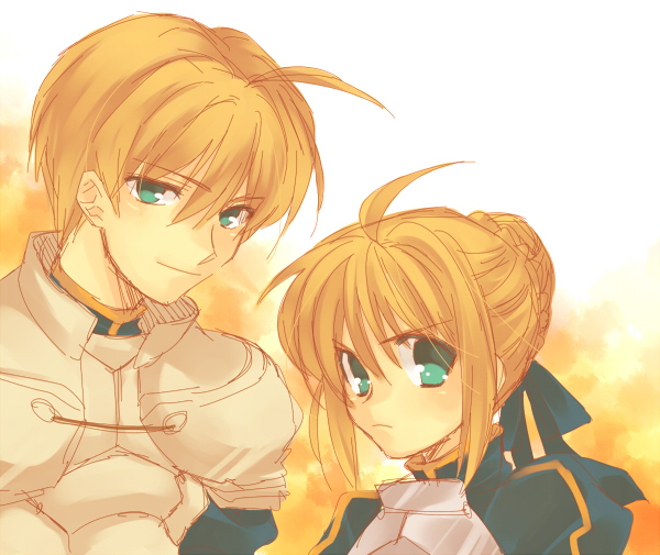 artoria pendragon, saber, arthur pendragon, and saver (fate and 2 more) drawn by kotarou_(raincoat)